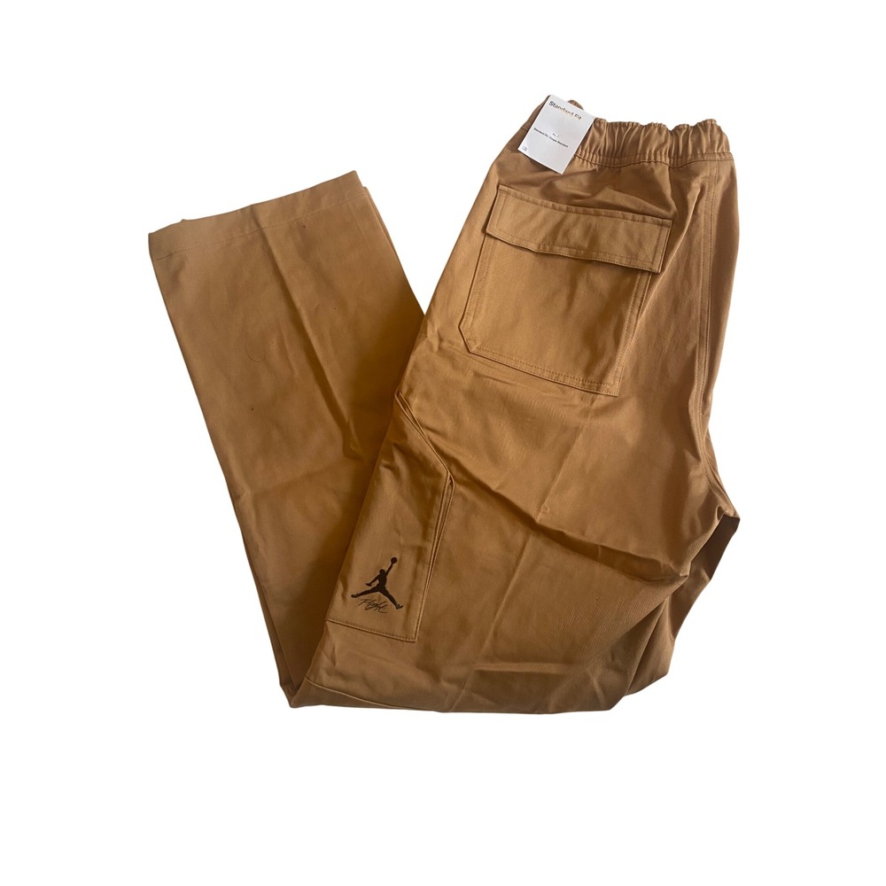 Jordan Flight Heritage Cargo Pants Mens Medium-Brown FB7305-231‎ New
